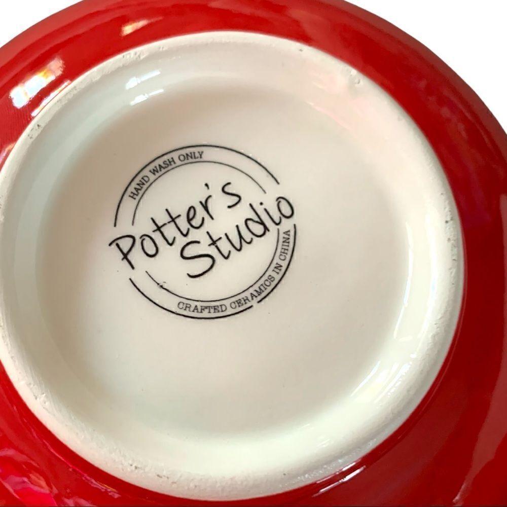 NEW Potter’s Studio Gingerbread Severing Plate & Bowl Sets - Picture 6 of 6